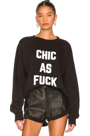 DEPARTURE SWEATSHIRT MIT RUNDHALSAUSSCHNITT CHIC AF in . Size S.