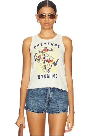 DAYDREAMER TOP CHEYENNE WYOMING RACER in . Size S, XL, XS.