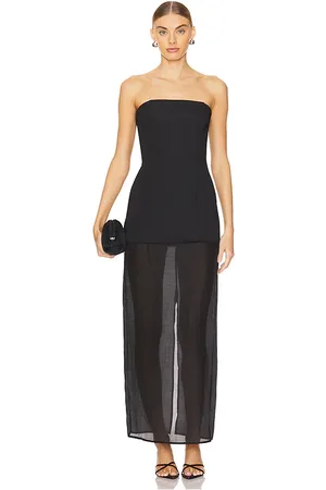 SNDYS HALBDURCHSICHTIGES KLEID CHLOE in . Size M, S, XL, XS, XXL, XXS.