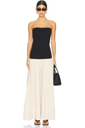 By Malene Birger KLEID MARCIELLA in Black,Beige. Size XL.