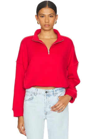 LnA HOODIE MIT HALBEM REISSVERSCHLUSS CHANDLER FLEECE in . Size L, S.