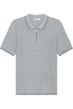 Marine POLO-SWEATER SS ZIP in . Size XL/1X.