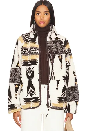 The Upside JACKE MIT DURCHGEHENDEM REISSVERSCHLUSS TOTEM HARLOW in . Size XL.