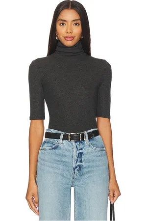 Goldie Estelle OBERTEIL RIBBED HALF SLEEVE TURTLENECK in . Size M, S, XL.