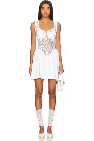 For Love & Lemons KLEID CAMDYN in . Size S, XS.