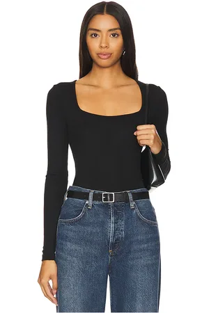 Goldie Estelle SHIRT SQUARE NECK LONG SLEEVE in . Size S, XS.