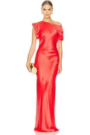 Amanda Uprichard LANGES SEIDENKLEID ELROY in . Size XL.