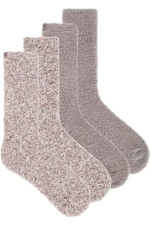 Barefoot Dreams SOCKEN-SET COZYCHIC 2 PAIR SOCK SET in .