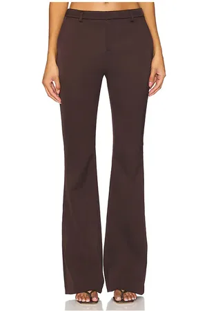 SER.O.YA HOSE ELVIRA HEAVY SATIN FLARE in . Size 10, 2, 4.