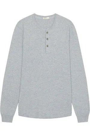 Marine HENLEY-SWEATER UPDATED LS in . Size S.