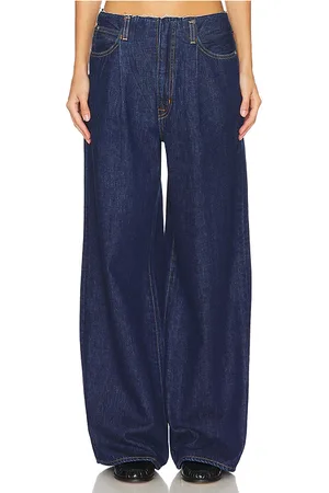 SLVRLAKE HOSE MIT WEITEM BEIN UND FALTEN TAYLOR in . Size 30, 32.