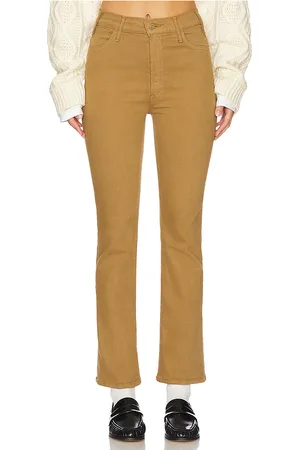 Mother HOSE MIT AUSGESTELLTEM BEIN HUSTLER FLOOD in . Size 25, 27, 29, 34.