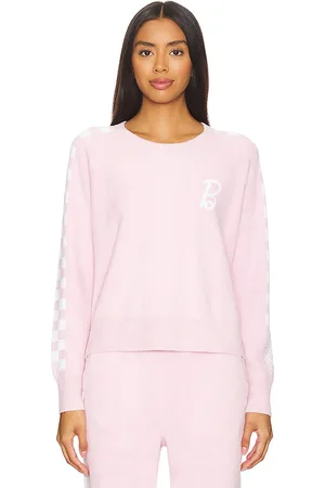Barefoot Dreams PULLOVER & SWEATSHIRTS COZYCHIC ULTRA LIGHT BARBIE CHECKERED PULLOVER in . Size M, S, XL, XS.