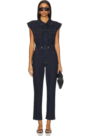 GOOD AMERICAN DENIM-JUMPSUIT in . Size XS, XXXXL/4X.