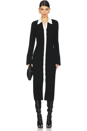 AUTUMN CASHMERE KLEID MIT KNOPFLEISTE in . Size XS.