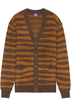 Coney Island Picnic Yarn Dyed Button Up Cardigan in . Size M, XL/1X.