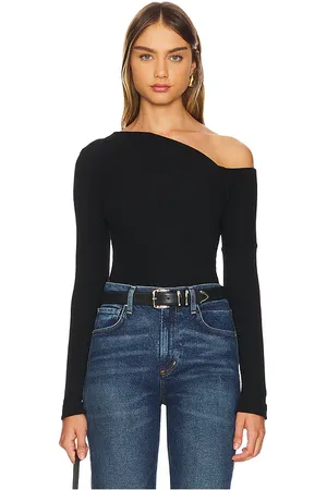 ENZA COSTA SCHULTERFREIES TOP in . Size L, XS.