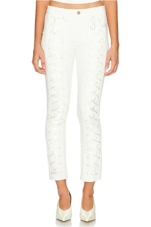 LOVESHACKFANCY HOSE DORO in . Size 26, 27, 30.