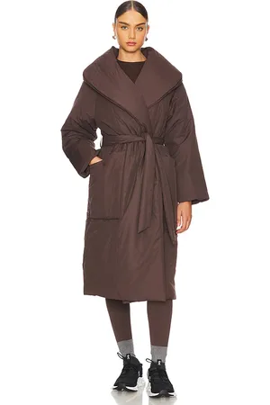 Varley WATTIERTER MANTEL MIT BINDEGÜRTEL ANA in . Size S.