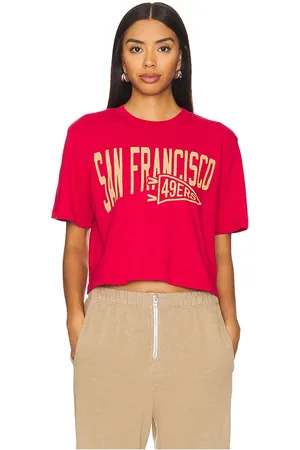 Junk Food CROPPED-OBERTEIL MIT STEHKRAGEN 49ERS DUAL THREAT in . Size M, S, XL, XS.