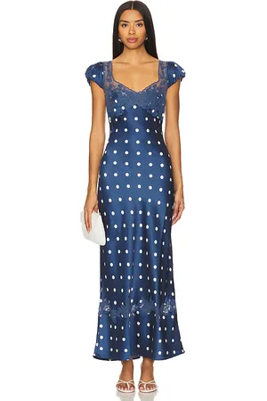 Free People MIDI-KLEID BUTTERFLY BABE in . Size XL.