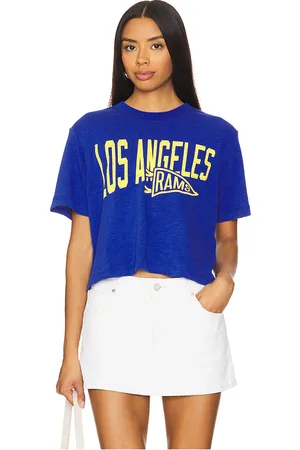 Junk Food CROPPED-OBERTEIL MIT STEHKRAGEN RAMS DUAL THREAT in . Size M, S, XL.