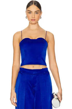 ALICE+OLIVIA BAUCHFREIES TOP ADA in . Size 2, 6.