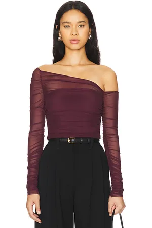 SER.O.YA OBERTEIL SHAUNA ASYMETRIC MESH in . Size S, XL, XS.