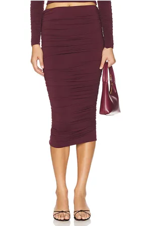SER.O.YA MIDIROCK DARCY MID RISE RUCHED in . Size M, S, XL, XS.