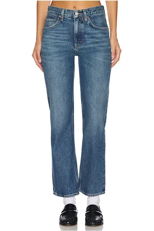 AGOLDE MITTELHOHE VINTAGE-HOSE MIT GERADEM BEIN VALEN in . Size 25, 26, 27, 28.