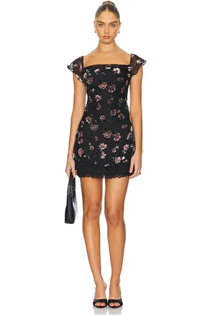 For Love & Lemons KLEID AIGRETTE in . Size S, XS.