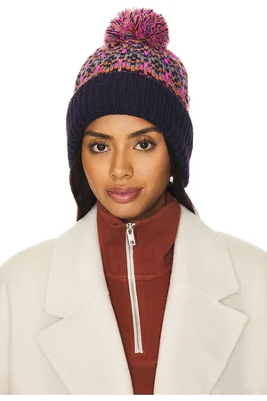 Free People BEANIE MIT POMPON FIRST FROST FAIRISLE in .