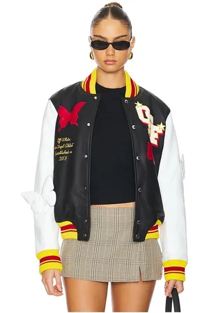 OFF-WHITE JACKE 2013 LEATHER VARSITY in . Size .