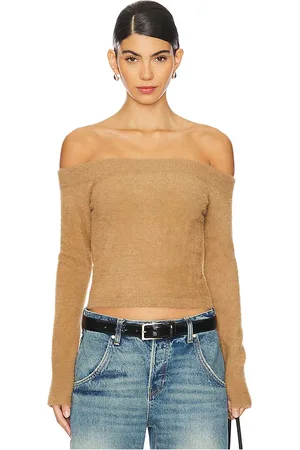 GOOD AMERICAN SCHULTERFREIES TOP PLUSH in . Size 4X, L, M, S, XL, XS.