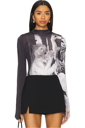ALICE+OLIVIA ROLLKRAGENSHIRT DELAINA in . Size XS.