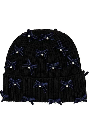 Lele Sadoughi BEANIE BOW EMBELLISHED in .