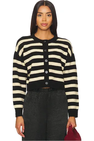 Callahan CARDIGAN in Black,Cream. Size XS.