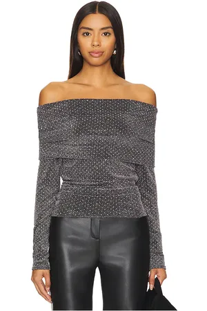 LnA OBERTEIL LIYA FOLD OVER RHINESTONE in . Size M, S, XS.