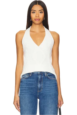 LnA OBERTEIL HOLLIS CABLE KNIT HALTER in . Size S, XS.