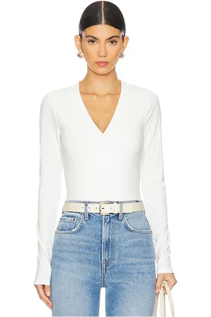 GOOD AMERICAN HENLEY-SHIRT RIBBED in . Size 3X, 4X, 5X, L, M, S, XL, XS.