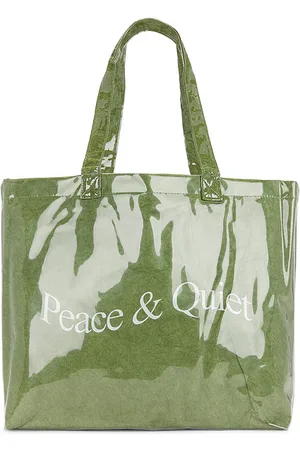 Museum of Peace and Quiet TOTE-BAG WORDMARK PVC KRAFT TOTE BAG in .