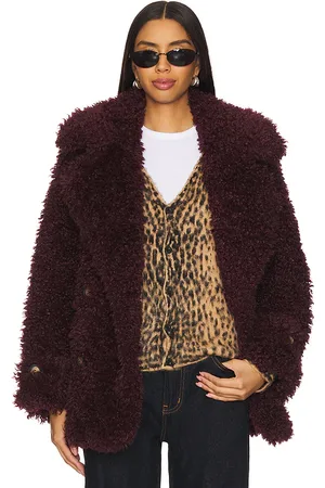 Free People KURZMANTEL AUS WEBPELZ SOPHIE in . Size M, S, XS.