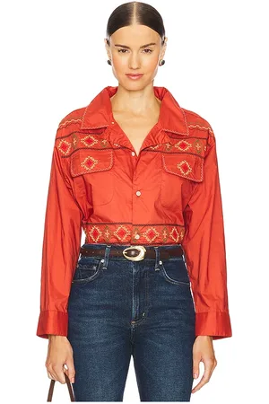 Found HEMD EMBROIDERED BUTTON UP in . Size S, XS.