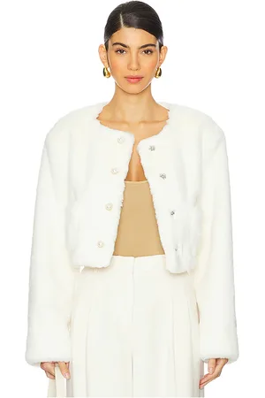 MAJORELLE JACKE VITTORIA FAUX FUR in . Size M, S, XL, XS, XXS.
