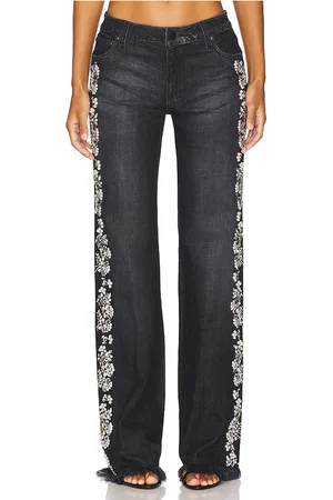 ALICE+OLIVIA JEANS ROXIE EMBELLISHED in . Size 26, 29.