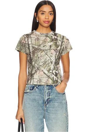 DANIELLE GUIZIO BABY TEE MIT GRAFIK in . Size S, XS, XXS.