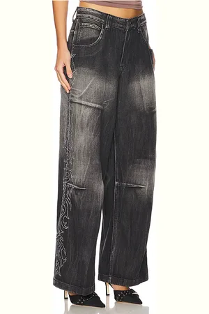 Jaded London JEANS DIAMANTE WESTERN COLOSSUS in . Size 30.