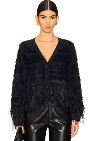 Cinq A Sept CARDIGAN VIDA FEATHER in . Size S.