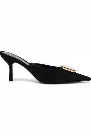 Retrofete MULES AUS SATIN MIT KITTEN-ABSATZ FRANCESCA in . Size 36, 37.5, 38, 39, 41.