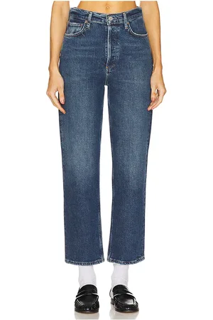 AGOLDE CROPPED-HOSE MIT ABNÄHERN AM BUND 90S PINCH WAIST in . Size 24, 25, 26, 27, 28, 29, 30, 31, 32, 33, 34.
